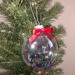 Ornament - Glitter Bulb (Personalized)
